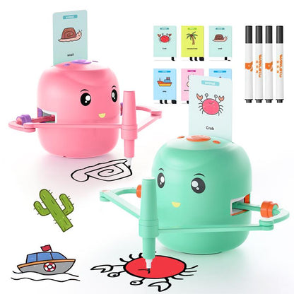 Doodle Bot 3000: The Robot That's Better at Drawing Than Your Child (No Offense) - Comes with 100 Words, Hilarious Voice Chats, and a Fun Factor for Ages 5 and Up!